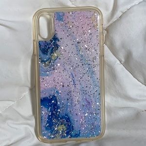 Multi colored marble iPhone case